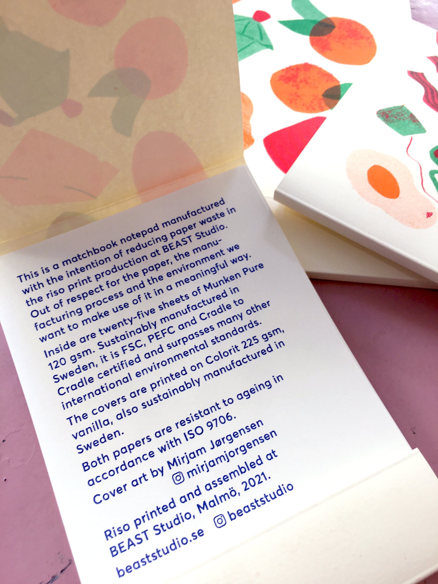 Matchbook Notepads